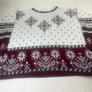 Vintage Jessica Roberts Christmas Sweater Size XL (READ)